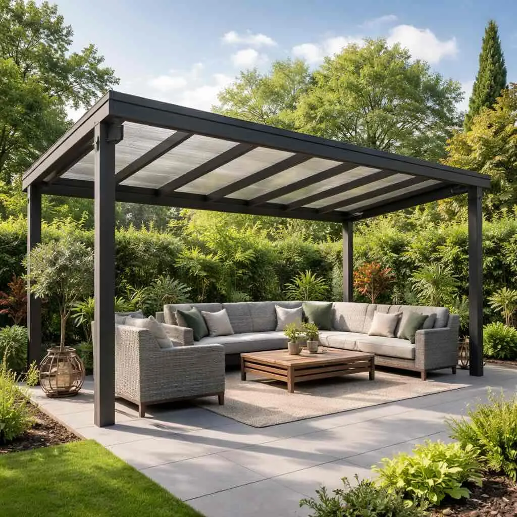 Pérgola de Madera 4 × 3 m